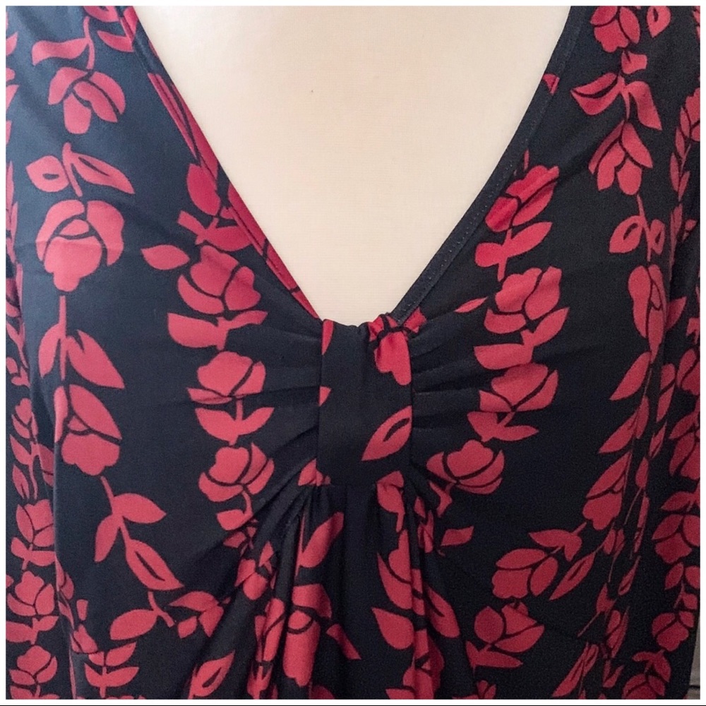 ALLISON MORGAN KNOT FRONT TUNIC - Picture 3 of 5